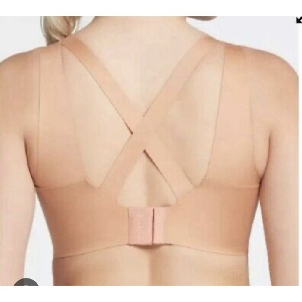 CALIA Give It Your All Crossback Sports Bra Wire Free Rosey‎ Clay Womens XS - Picture 2 of 7